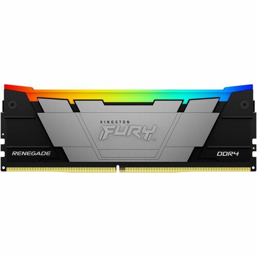 Kit de Memoria Kingston FURY Renegade RGB 32GB (2x16GB) DDR4 3600MT/s CL16 – KF436C16RB12AK2/32