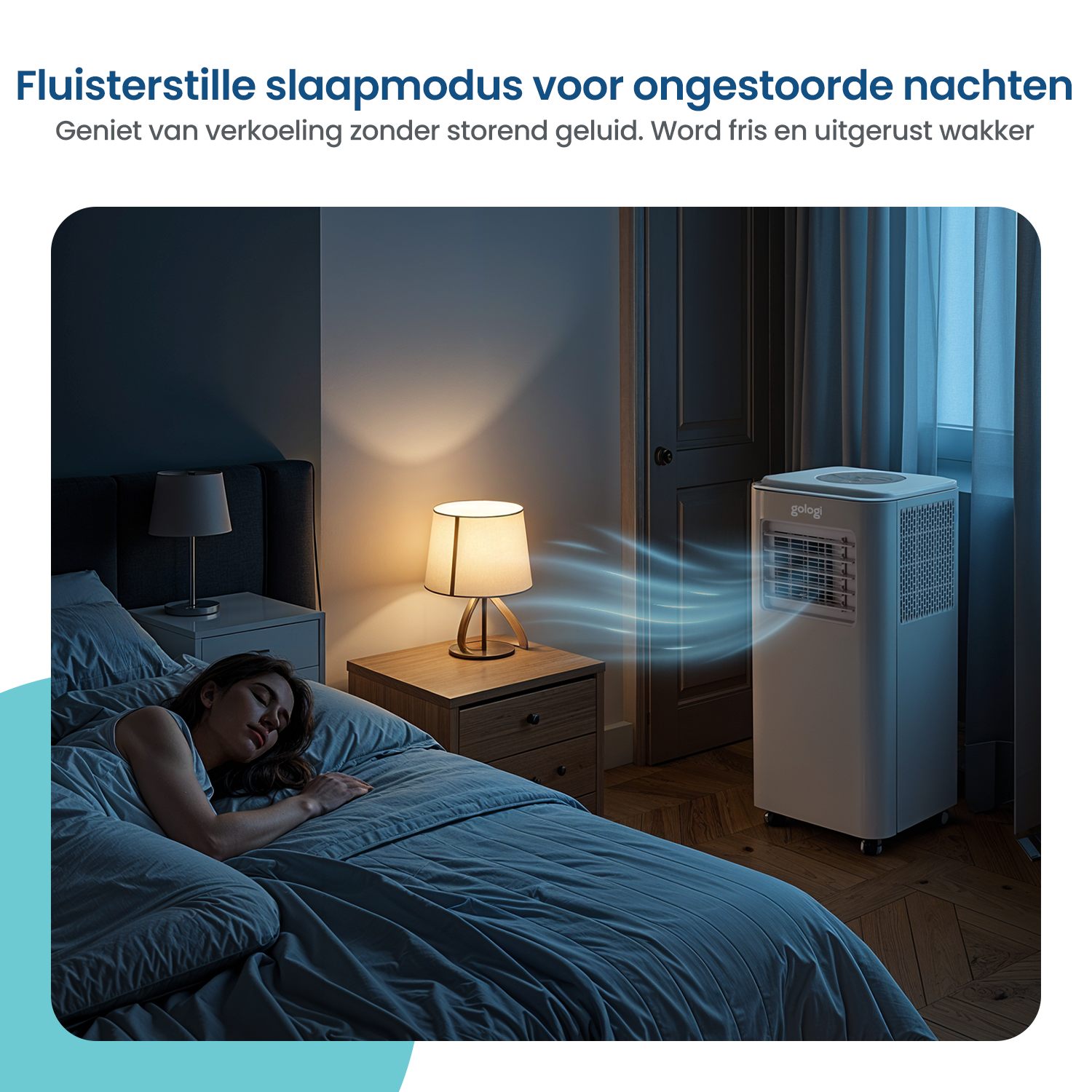 3-in-1 mobile air conditioner - 9,000 BTU/h