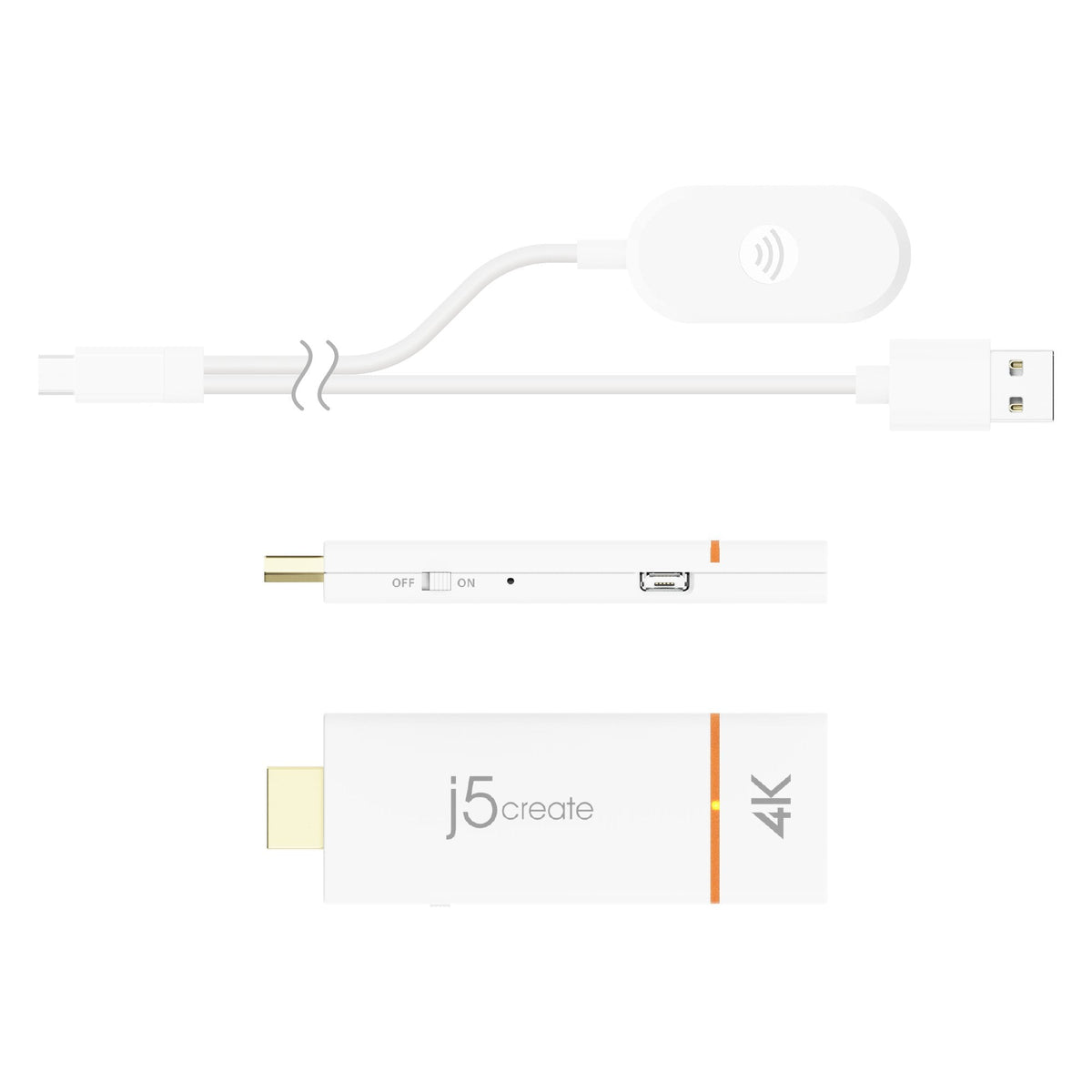 j5create® ScreenCast 4K HDMI™ Wireless Display Adapter