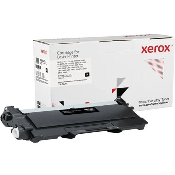 XEROX TONER BLACK EQUIVALENT TO BROTHER TN-2220