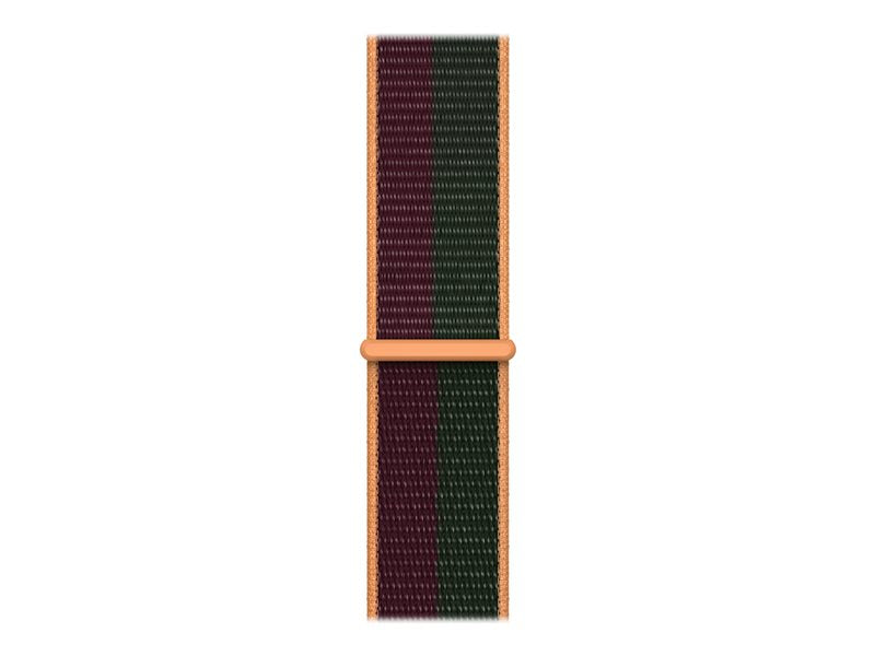 45mm Dark Cherry/Forest Green Sport Loop - Regular