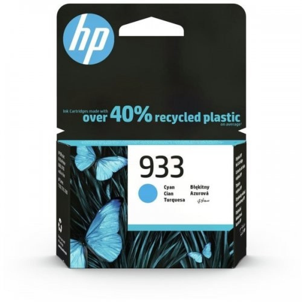 HP 933 - 4 ml - azul cyan - original - tinteiro - para Officejet 6100, 6600 H711a, 6700, 7110, 7510, 7610, 7612