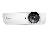 Optoma W460ST - Projector DLP - portátil - 3D - 4200 lumens ANSI - WXGA (1280 x 800) - 16:10 - 720p - lentes fixas de projeção de curta distância - Wi-Fi/LAN