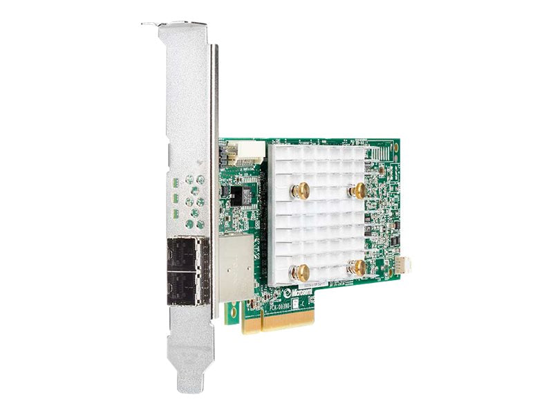 HPE Smart Array P408e-p SR Gen10 - Storage Controller (RAID) - 8 Channel - SATA 6Gb/s / SAS 12Gb/s - RAID (hard disk expansion) 0, 1, 5, 6, 10, 50, 60, 1 ADM, 10 ADM - PCIe 3.0 x8 - for ProLiant (804405-B21)