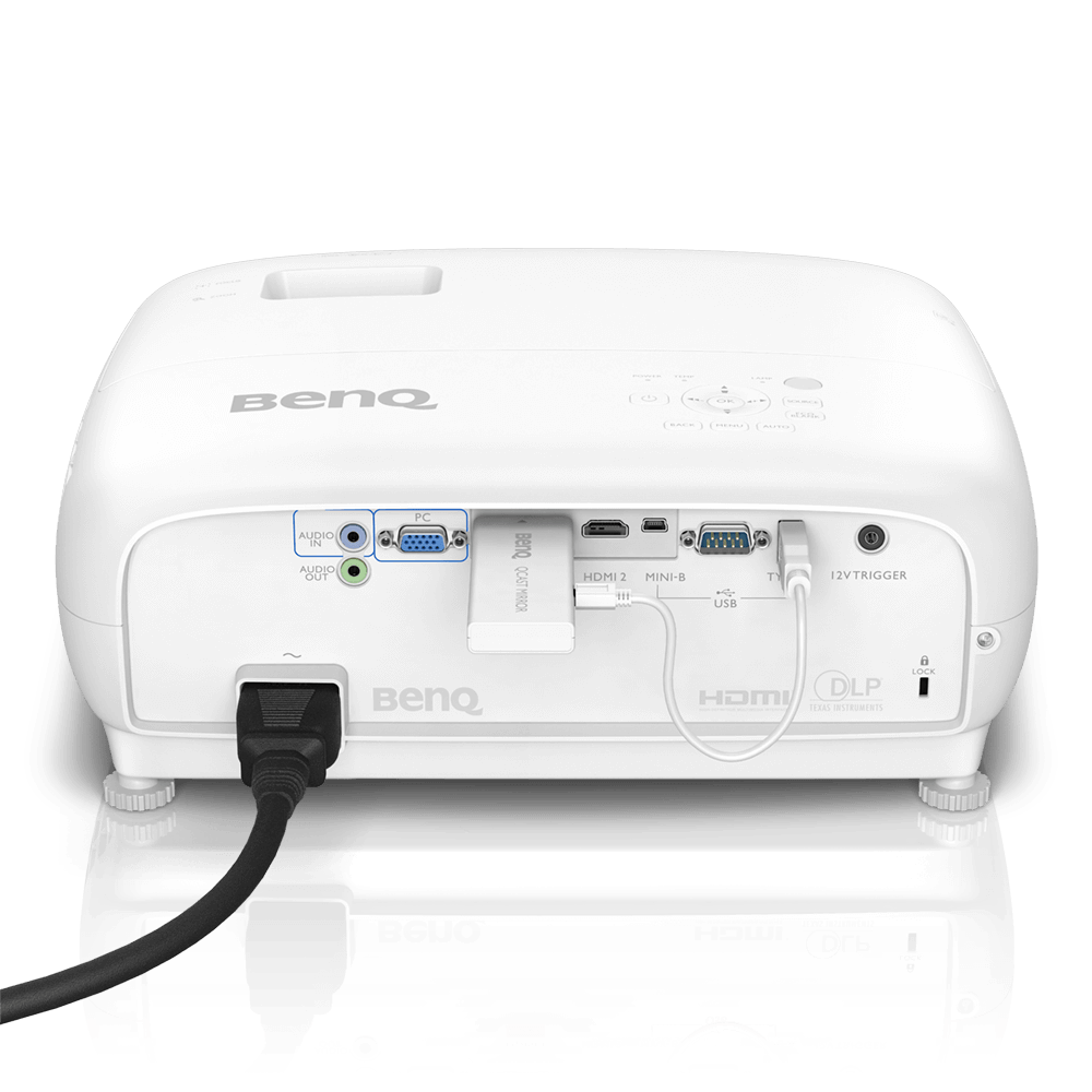 BenQ CineHome W1720 - DLP Projector - 3D - 2000 lumens ANSI - 3840 x 2160 - 16:9 - 4K