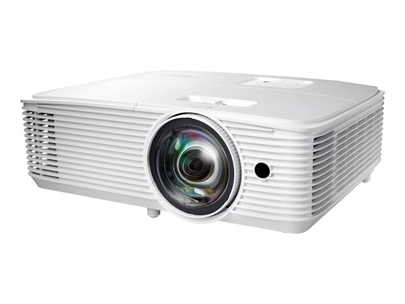Optoma W309ST - Projector DLP - portátil - 3D - 3800 lumens - WXGA (1280 x 800) - 16:10 - 720p - lentes fixas de projeção de curta distância