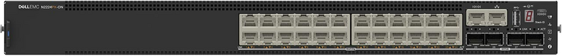 Dell PowerSwitch N2224PX-ON - Interruptor - L3 - Administrado - 12 x 10/100/1000/2.5G (PoE+) + 12 x 1/2.5G (PoE++) + 4 x 25 Gigabit SFP28 - fluxo de ar frente para trás - montável em trilho - PoE++ - CAMPUS Smart Value