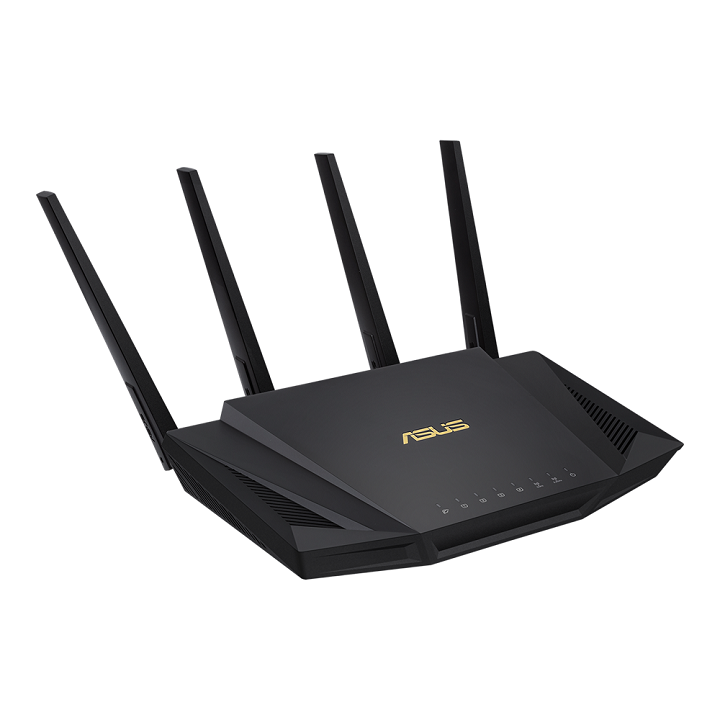 ASUS Router RT-AX58U V2 AX3000 Dual Band Gigabit WiFi 6, 2.4/5Ghz, AiMesh