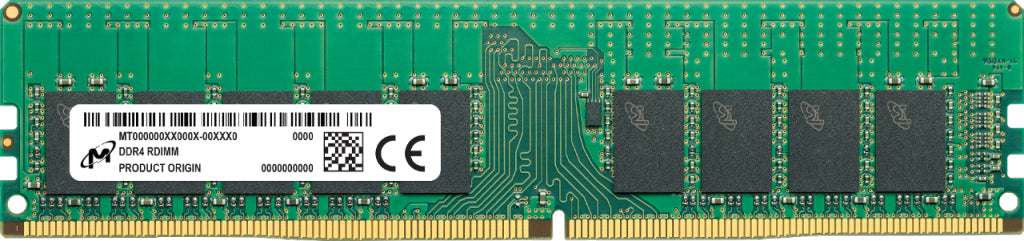 Micron - DDR4 - módulo - 32 GB - DIMM de 288 pines - 2933 MHz / PC4-23466 - CL21 - 1,2 V - registrado