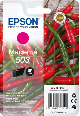 TINTA EPSON MAGENTA 503 XP5200/05/WF2960/65
