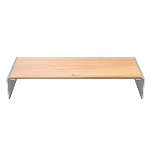 WOOD MONITOR STAND WITH DOCKINGACCS