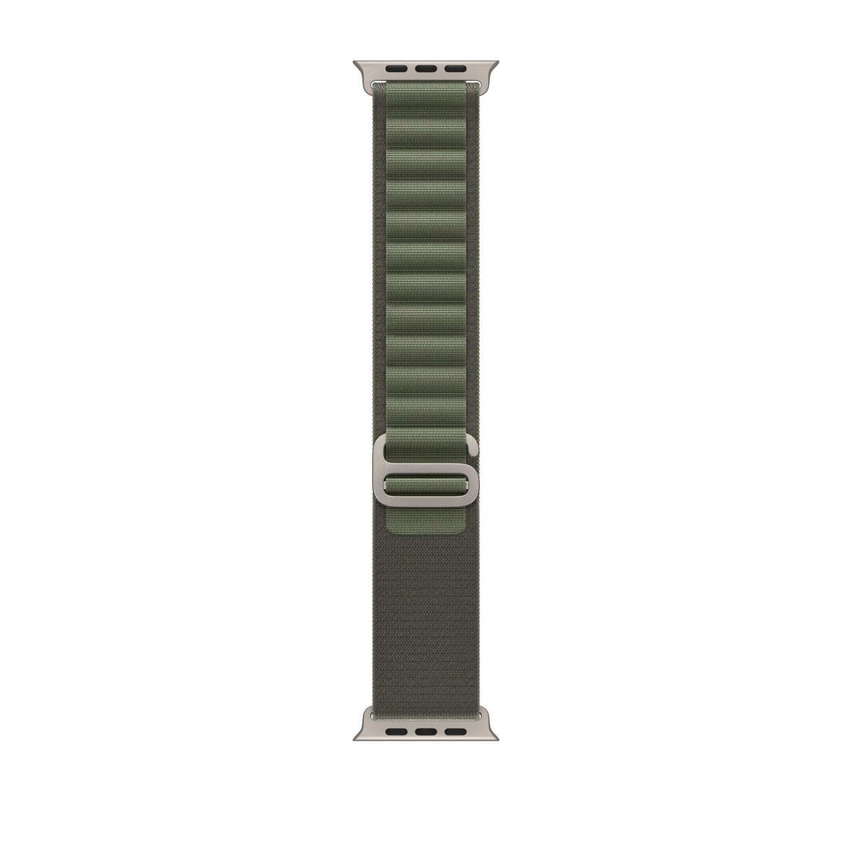 PULSERA MANZANA LAZO ALPINO VERDE - GRANDE 49MM