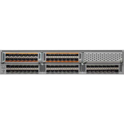 Cisco Nexus 5596T - Switch - Administrado - 32 x 10GBase-T + 16 x SFP+ - montaje en riel (N5K-C5596T-FA)