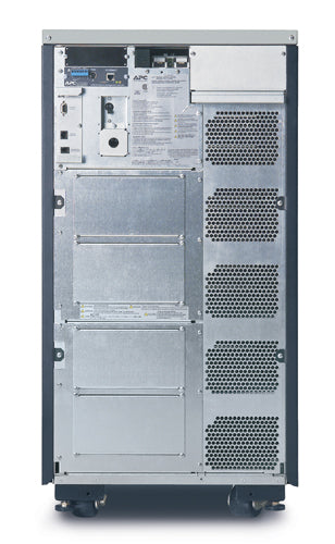 APC Symmetra LX 8kVA Scalable to 16kVA N+1 - Arranjo de potência - AC 220/230/240/380/400/415 V - 8000 VA - Ethernet 10/100 - conectores de saída: 1 - 19U - preto, prata