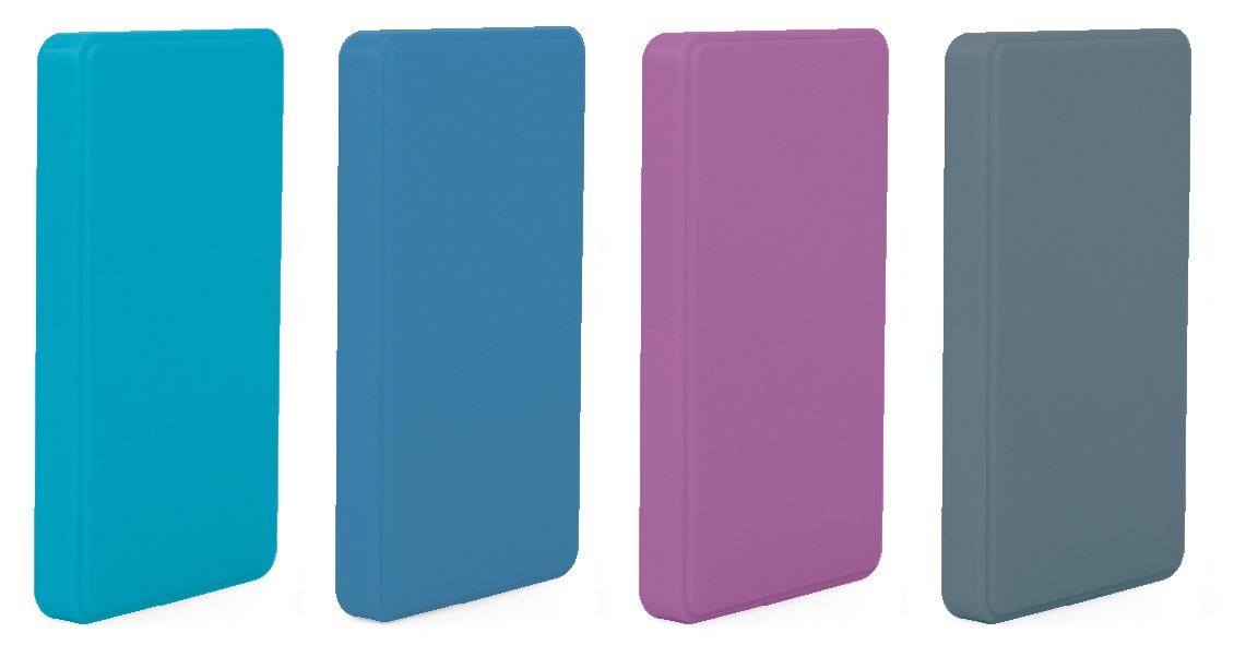 Caja para disco externo 2.5 CoolBox 2543-6 extremo goma USB 3.0 Azul