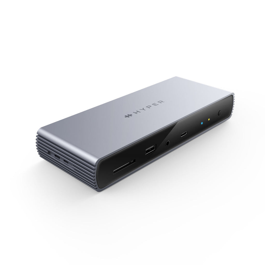 Targus HyperDrive - Estación de acoplamiento - para notebook - USB-C / Thunderbolt 4 - 11 ranuras - HDMI, 2 x Thunderbolt - 2.5 GigE