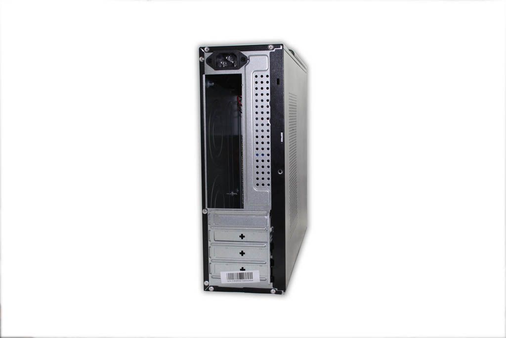 Caixa CoolBox Slim T300 Black USB 3.0 mATX c/fonte 300W 80P Bronze SFX