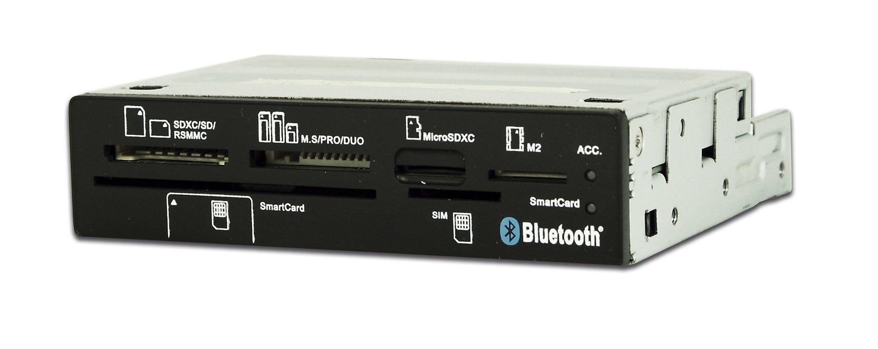 Leitor Cartões 3.5\" int. c/ Smart Cart (DNIe) + SIM e Bluetooth - CR-650-BT