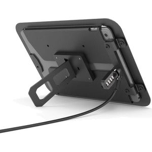 Compulocks iPad 10.2 Lock and Security Case Bundle with Combinaton Lock - Cubierta trasera de tableta - Aluminio - Negro - 10.2" - para Apple iPad de 10.2 pulgadas (7.ª generación, 8.ª generación, 9.ª generación)