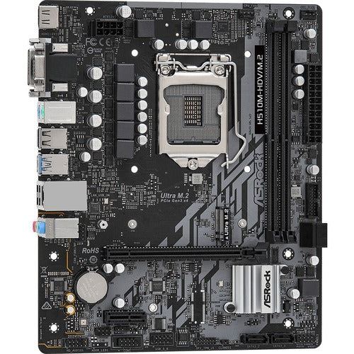 H510M-HDV/M.2 M-ATX LGA1200 2 CPNT