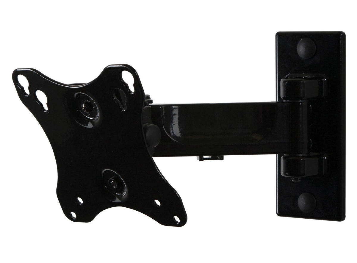Peerless PARAMOUNT Pivot Wall Mount PP730 - Kit de montaje (soporte de pared, adaptador de montaje) - Se inclina y gira - Para TV LCD - Acero, aluminio anodizado - Negro brillante - Tamaño de pantalla: 10"-29"