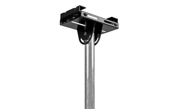 Peerless Modular Series I-Beam Placa de techo - Componente de montaje (placa de techo, montaje de techo inclinable) - Negro