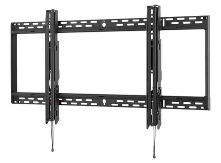 Peerless SmartMount Universal Flat Wall Mount SF670P - Kit de montaje (placa de pared, adaptador de clip) - para panel plano - acero, fundición de epoxi - negro - tamaño de pantalla: 46"-90" - interfaz de montaje: 895 x 450 mm