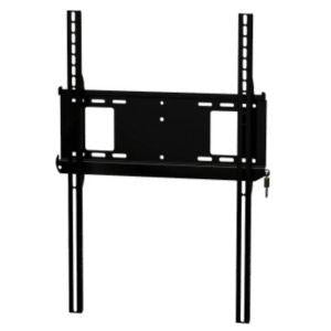 Peerless Flat-to-Wall Security Locking Mount PFLP650 - Mounting Kit (wall mount) - for flat panel - black - screen size: 32" - 58" - mounting interface: 700 x 400 mm - wall mountable