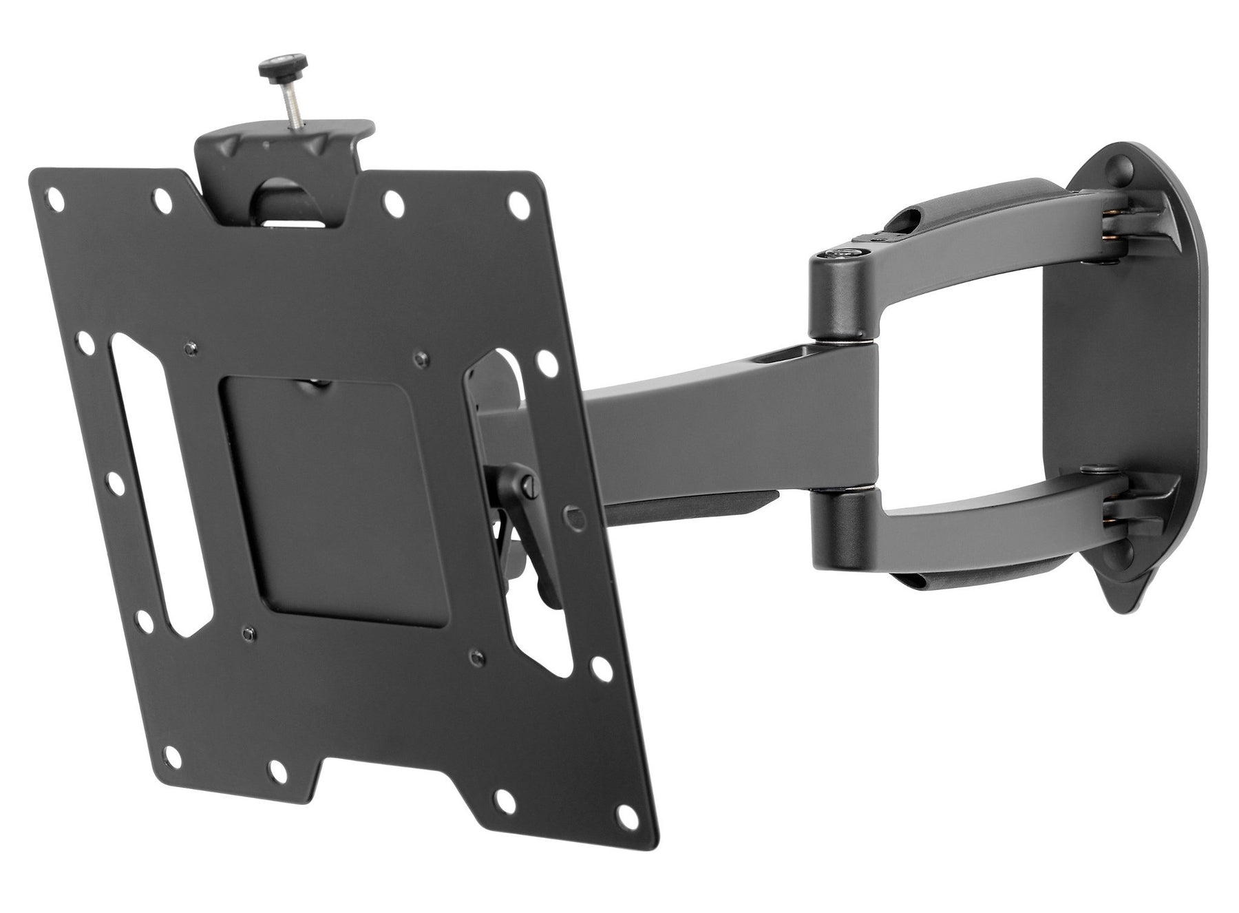Peerless SmartMount Articulating Wall Mount SA740P - Kit de montagem (montagem de parede para oscilação / pivô, montagem na parede articulada) - oscila & Gira - para visor LCD - preto - tamanho de tela: 22"-40" - montável em parede
