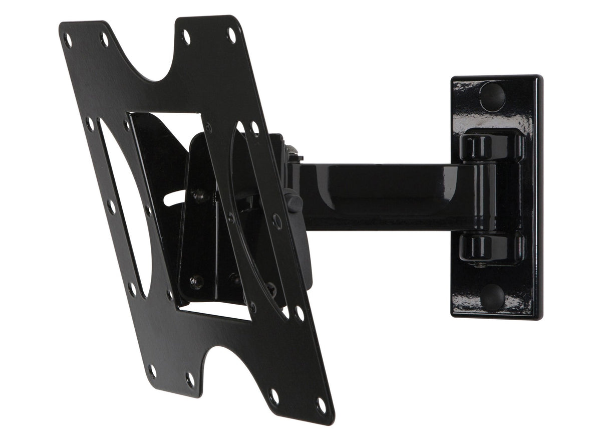 Peerless PARAMOUNT Pivot Wall Mount PP740 - Kit de montaje (soporte de pared, adaptador de montaje) - Se inclina y gira - Para TV LCD - Acero, aluminio anodizado - Negro brillante - Tamaño de pantalla: 22"-40"