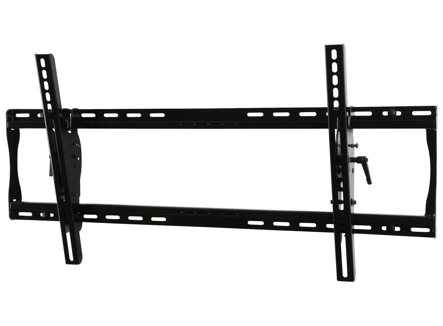 Peerless PARAMOUNT Universal Tilt Wall Mount PT660 - Kit de montagem (placa de parede, suporte para oscilação) - para painel liso - aço laminado a frio - preto brilhante - tamanho de tela: 39"-90"