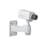 Peerless Security Camera Mount CMR410 - Mounting Kit (Extender Arm, Attachment Plate, Ball and Socket Mount) - Tilts & Swivels - For Security Camera - Light Gray - Ceiling Mountable, Wall Mountable