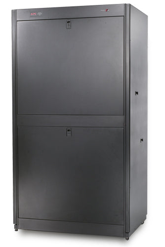 Refrigeración por agua refrigerada InRow de APC, 12 circuitos, red inferior/superior, tubería de distribución inferior - Unidad de distribución de refrigerante con soporte - Negro - para N/P: ACRC100, ACRC103
