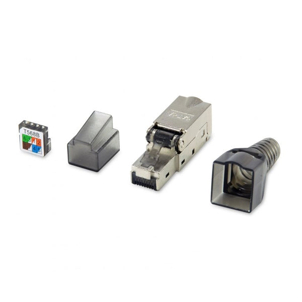 EQUIP FICHA RJ45 UTP CAT6A (PACK 5 UN)