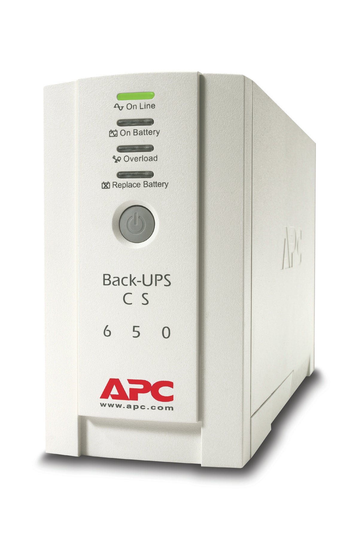 APC Back-UPS CS 650 - UPS - AC 230 V - 400 Watt - 650 VA - RS-232, USB - conectores de salida: 4 - beige