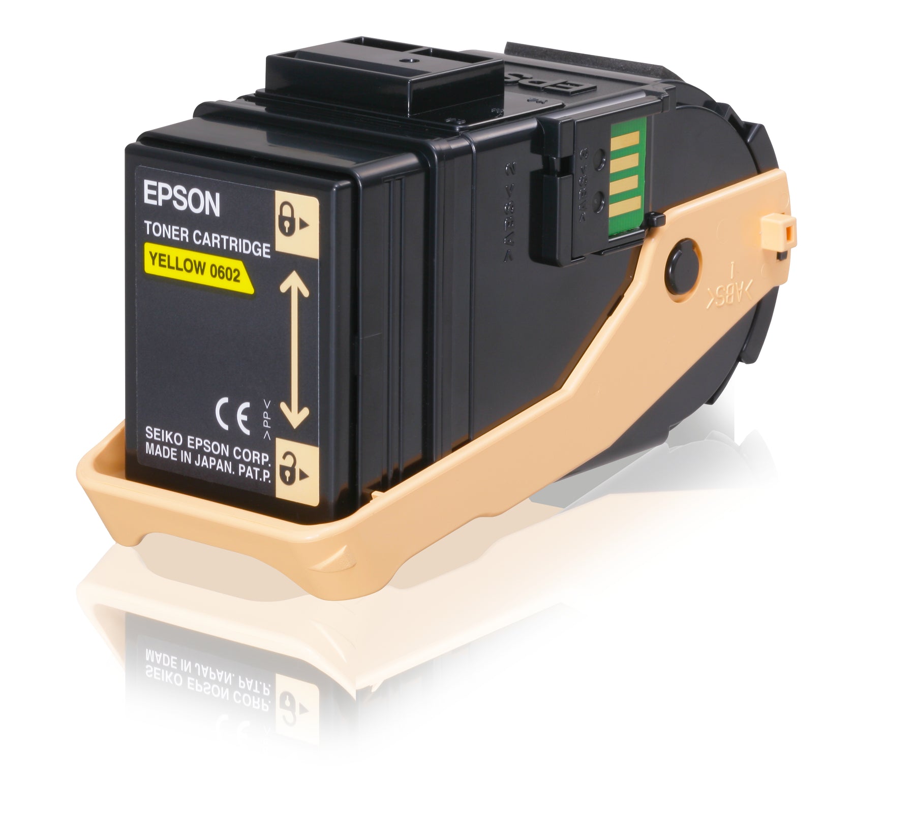 Epson - Yellow - original - toner cartridge - for Epson AL-C9500DN, AcuLaser C9300D2TN, C9300D3TNC, C9300DN, C9300DTN, C9300N, C9300TN