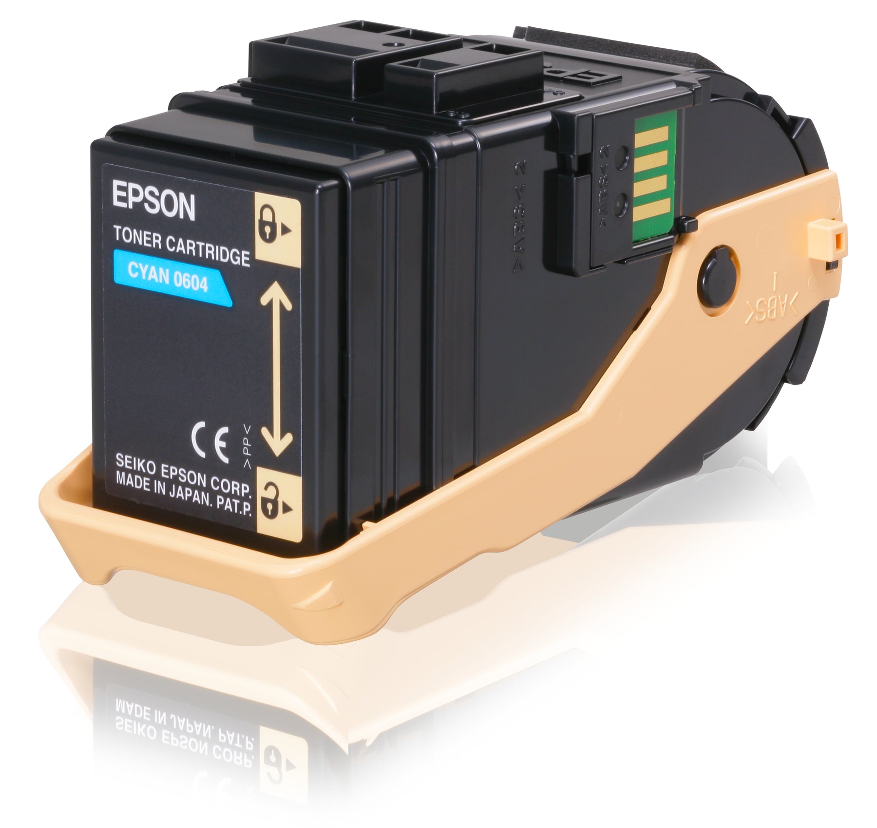 Epson - Cyan blue - original - toner cartridge - for Epson AL-C9500DN, AcuLaser C9300D2TN, C9300D3TNC, C9300DN, C9300DTN, C9300N, C9300TN