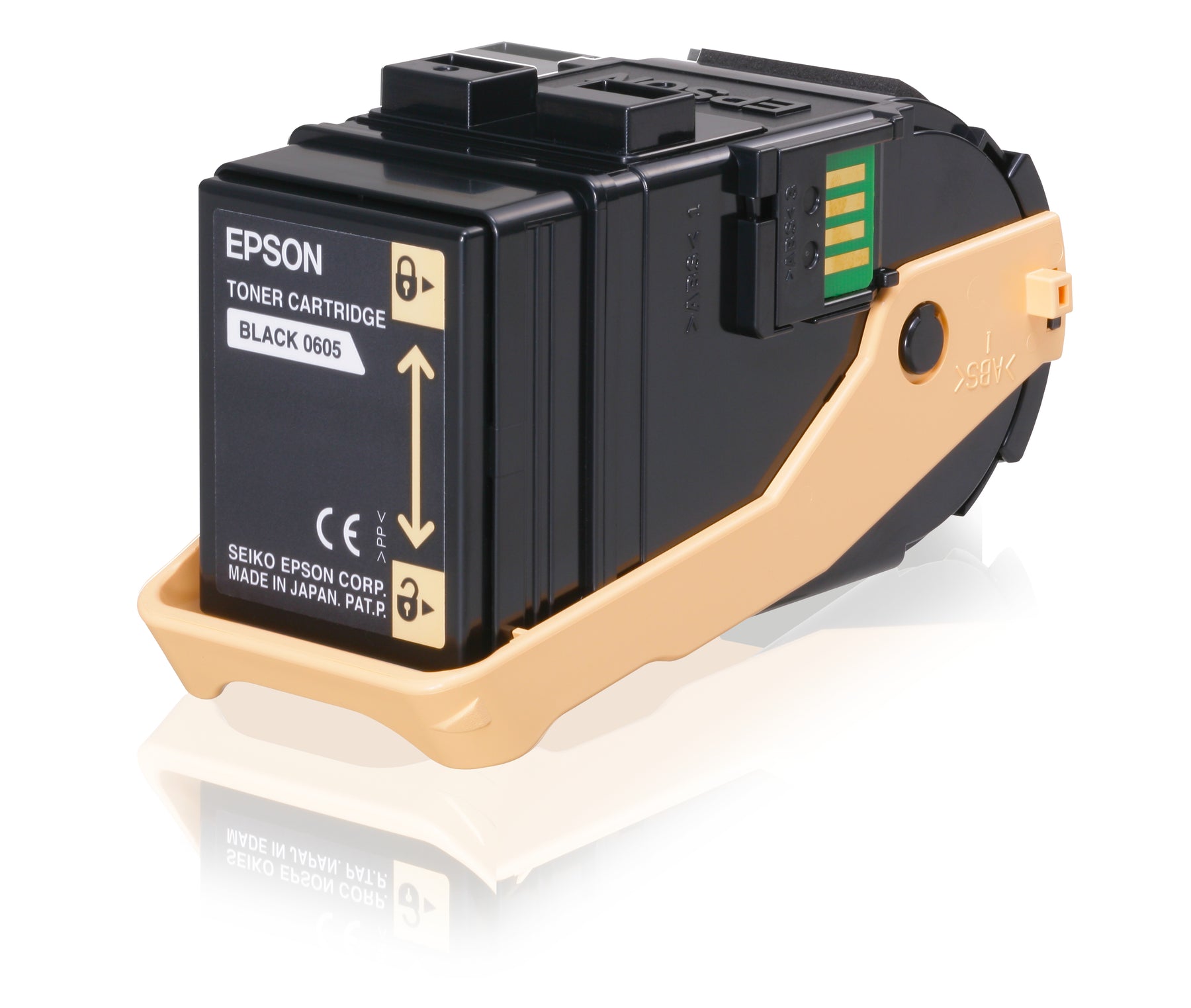 Epson - Black - original - toner cartridge - for Epson AL-C9500DN, AcuLaser C9300D2TN, C9300D3TNC, C9300DN, C9300DTN, C9300N, C9300TN