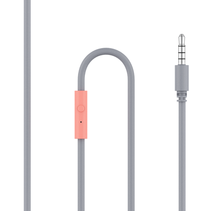 Auriculares supraaurales para niños, rosa