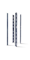 APC - Riel para rack - negro - 42U - 23" (paquete de 4) - para gabinete NetShelter SX con techo y laterales, gabinete sin puertas traseras