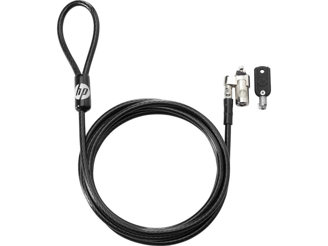 HP Master Keyed - Bloqueo de cable de seguridad - 1,83 m - para HP 34, EliteBook 830 G6, 8770, Presence Small Space Solution con Microsoft Teams Rooms