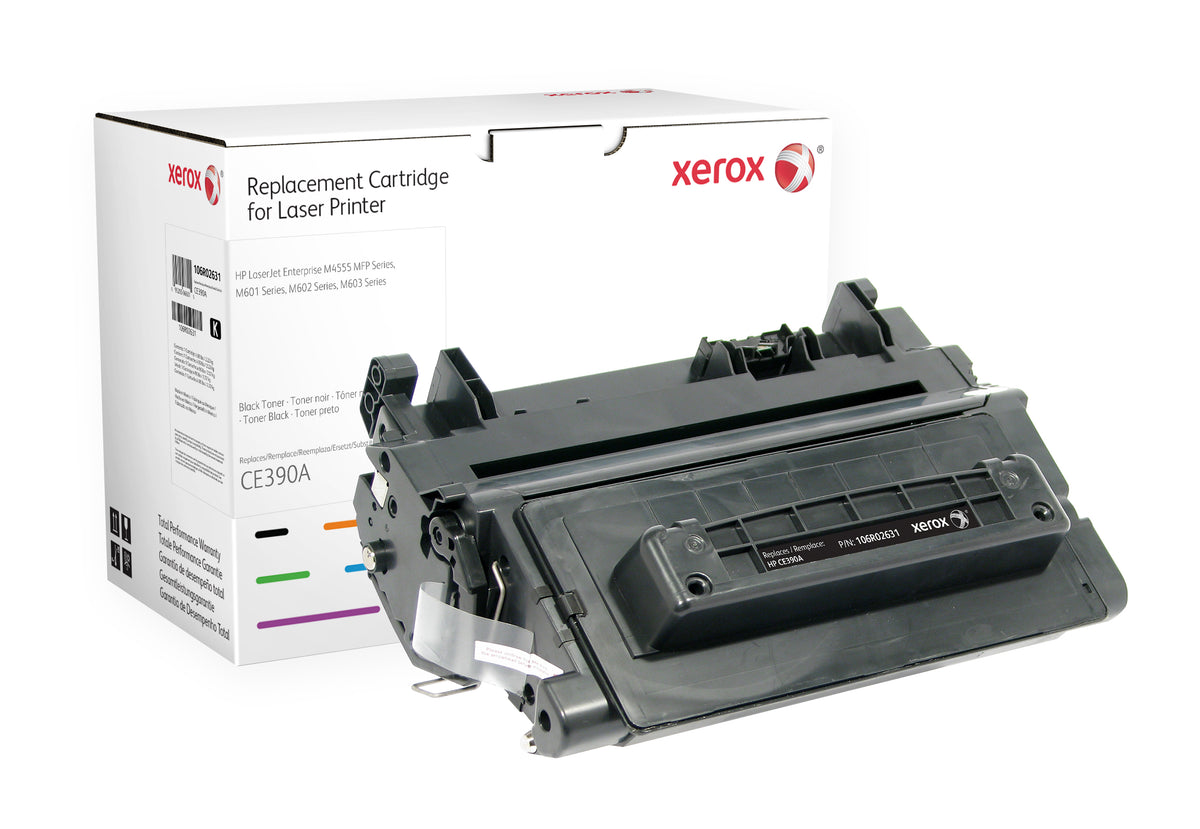 Xerox - Preto - compatível - cartucho de toner (opção para: HP CE390A) - para HP LaserJet Enterprise 600 M601, 600 M602, 600 M603, M4555