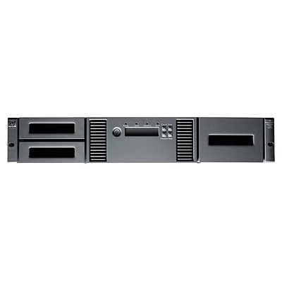 HPE StorageWorks MSL2024 - Tape Library - LTO Ultrium - max drives: 2 - rack mountable - 2U - barcode reader - for ProLiant DL120 G7, DL120 G7 Base, DL120 G7 Entry, DL120 G7 Performance
