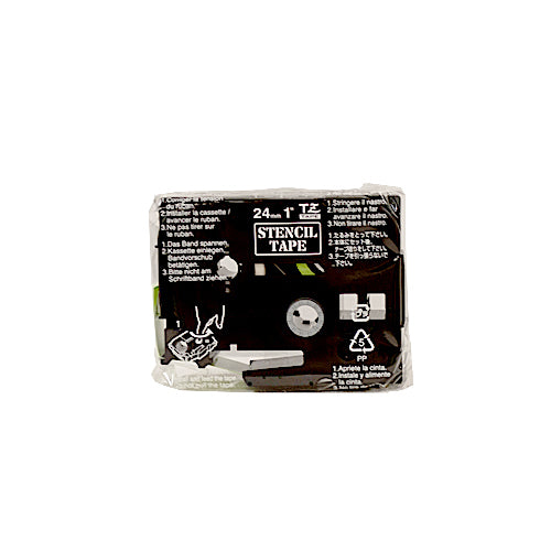 Brother STe-151 - Black - Roll (2.4 cm x 3 m) 1 cassette(s) print ribbon - for P-Touch PT-2470, 2730, 3600, 9700, E500, E550, PT-GL-200, PT-P700, P-Touch EDGE PT-P750