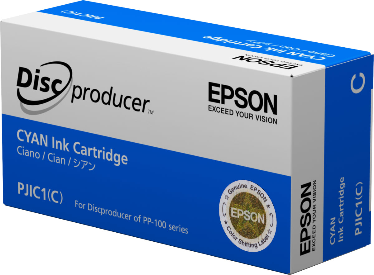 Epson - 31.5 ml - azul cyan - original - tinteiro - para Discproducer PP-100, PP-50