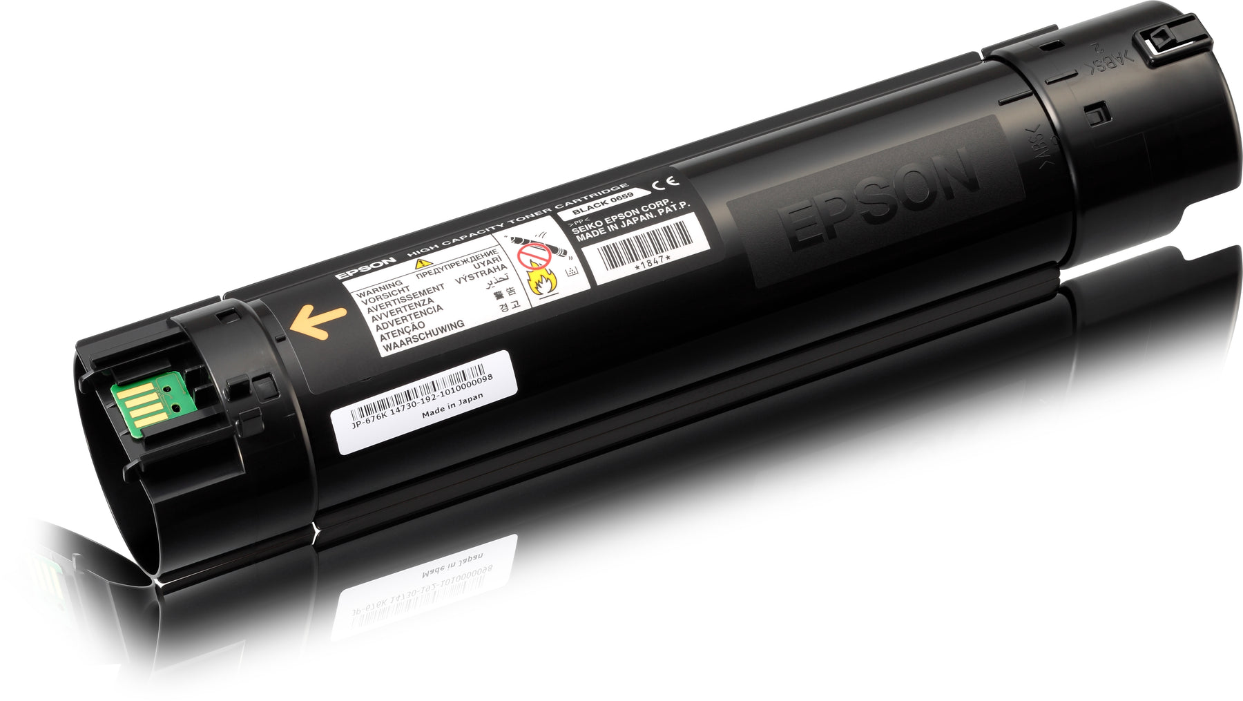Epson - Alta capacidade - preto - original - cartucho de toner - para WorkForce AL-C500DHN, AL-C500DN, AL-C500DTN, AL-C500DXN