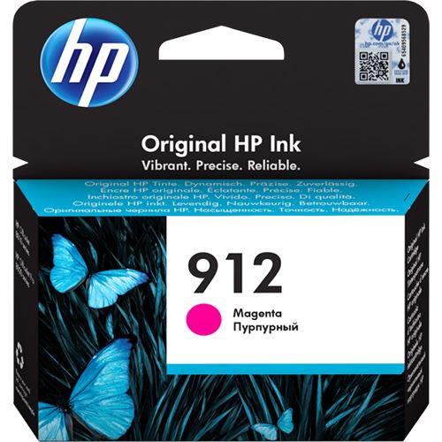 HP 912 - 2,93 ml - magenta - original - cartucho de tinta - para Officejet 80XX, Officejet Pro 80XX