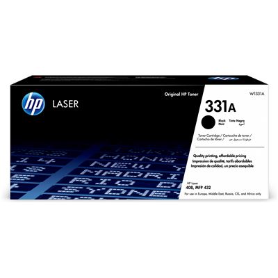 HP 331A - Black - Genuine - Toner Cartridge (W1331A) - for Laser 408dn, MFP 432fdn