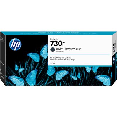 HP 730F - 300 ml - high capacity - matte black - original - DesignJet - ink cartridge - for DesignJet T1700, T1700 PostScript, T1700dr, T1700dr PostScript
