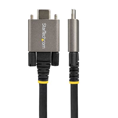 CABLE 1M USB C CON TOURNILLO